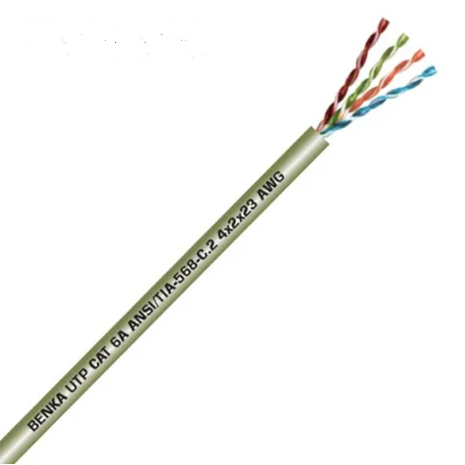 Cáp mạng Cat6 U/UTP 4x2x23AWG Benka 313 4223C6